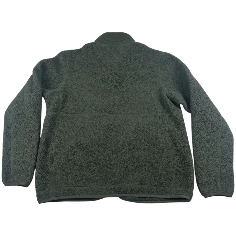 Men's The Herschel Supply Co Brand Sherpa Jacket Size Medium Olive Green winter